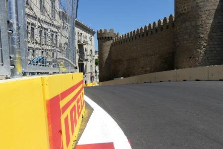Trackwalk - GP Aserbaidschan - Baku - 15. Juni 2016