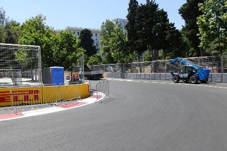 Trackwalk - GP Aserbaidschan - Baku - 15. Juni 2016