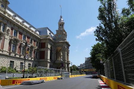 Trackwalk - GP Aserbaidschan - Baku - 15. Juni 2016