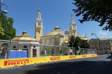 Trackwalk - GP Aserbaidschan - Baku - 15. Juni 2016