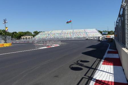 Trackwalk - GP Aserbaidschan - Baku - 15. Juni 2016