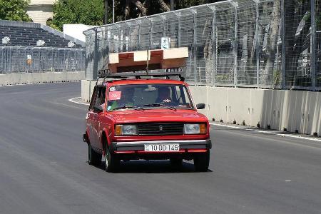 Trackwalk - GP Aserbaidschan - Baku - 15. Juni 2016