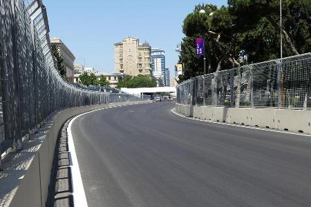 Trackwalk - GP Aserbaidschan - Baku - 15. Juni 2016