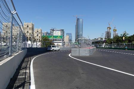 Trackwalk - GP Aserbaidschan - Baku - 15. Juni 2016