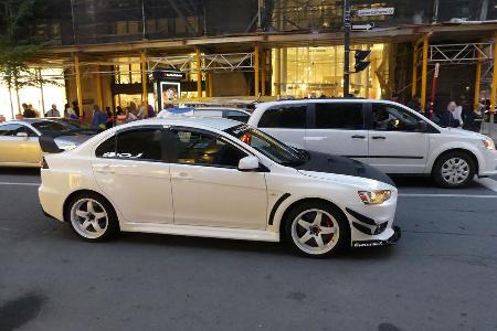 Mitsubishi Lancer Evolution X - Carspotting - GP Kanada 2016 - Montreal