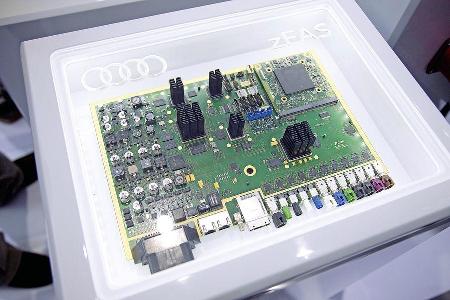 Audi auf der CES 2015, Sensoren, Assistenzsysteme