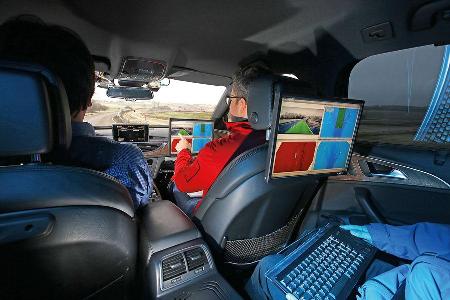 Audi auf der CES 2015, Sensoren, Assistenzsysteme