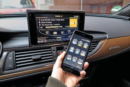 Handy-Anbindung im Audi A6