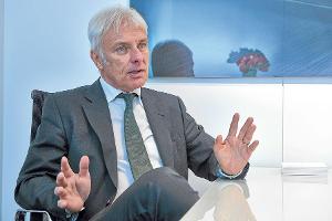 Interview mit VW-Konzernvorstand Matthias Müller