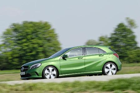 Mercedes A-Klasse, Heckansicht