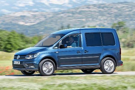 VW Caddy, Seitenansicht VW Caddy, Seitenansicht