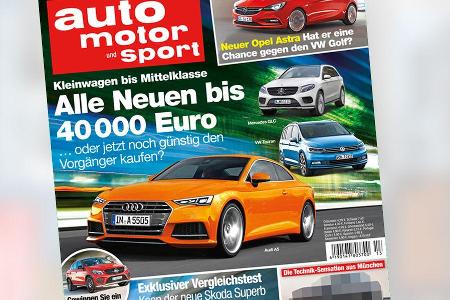 auto motor und sport 13 / 2015 Titel auto motor und sport 13 / 2015 Titel