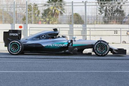 Mercedes W07 -Technik - 2016 Mercedes W07 -Technik - 2016