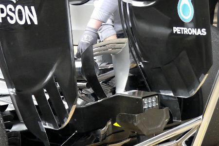 Mercedes W07 -Technik - 2016