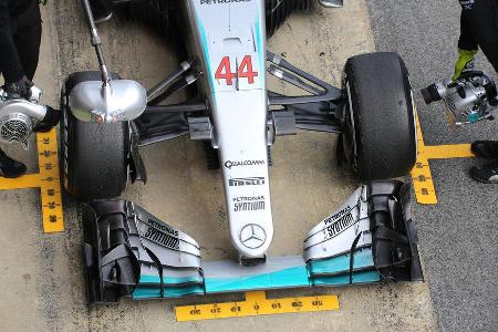 Mercedes W07 -Technik - 2016