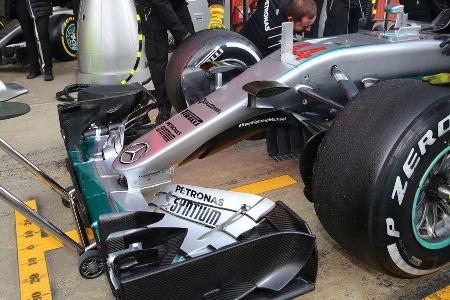 Mercedes W07 -Technik - 2016