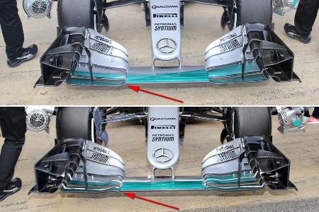 Mercedes W07 -Technik - 2016