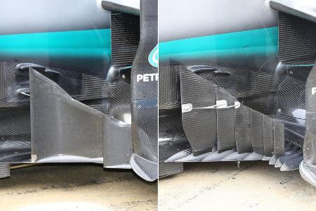 Mercedes W07 -Technik - 2016