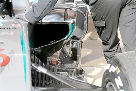 Mercedes W07 -Technik - 2016