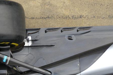 Mercedes W07 -Technik - 2016