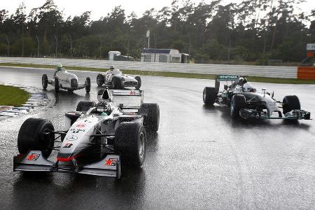 Hlkenberg, Wehrlein, Rosberg & Danner - Mercedes Track Day - Hockenheim - 28. Juni 2016