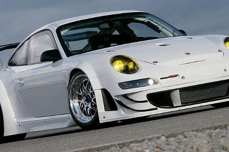 Deutlichstes Erkennungszeichen des neuen GT3 RSR ist die aerodynamisch stark verbesserte Frontpartie.