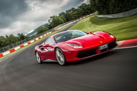Ferrari 488 GTB, Frontansicht Ferrari 488 GTB, Frontansicht