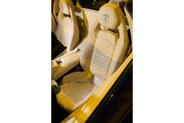 Lamborghini Aventador Roadster, Fahrersitz