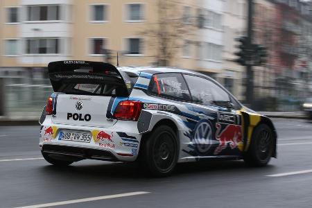 VW Polo WRC, Heckansicht