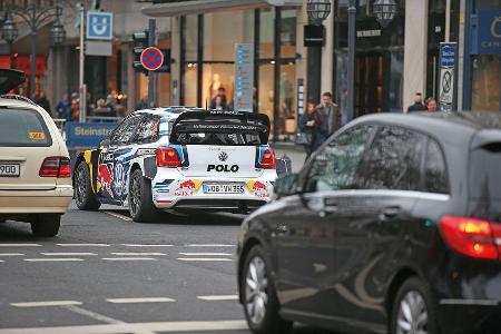 VW Polo WRC, Heckansicht
