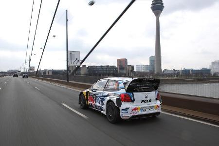 VW Polo WRC, Heckansicht