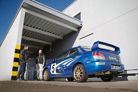 Subaru Impreza WRX Sti, Heckansicht