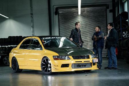 Mitsubishi Lancer Evo VIII, Frontansicht