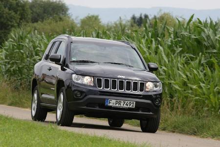 Jeep Compass 2.2 CRD Limited, Front, Frontansicht