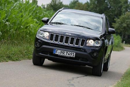 Jeep Compass 2.2 CRD Limited, Front, Frontansicht