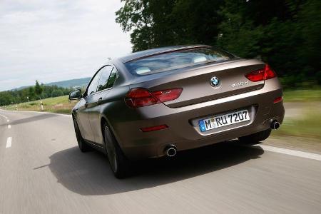 BMW 640d Gran Coupé, Heckansicht