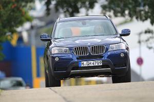 BMW X3 x-Drive 30d, Front, Frontansicht