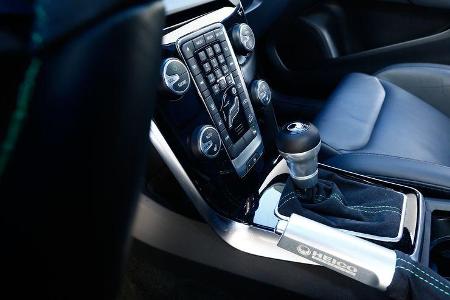 Heico-Volvo V40 T5 HPC, Schalthebel, Bedienelemente