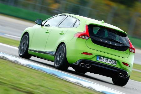 Heico-Volvo V40 T5 HPC, Heckansicht