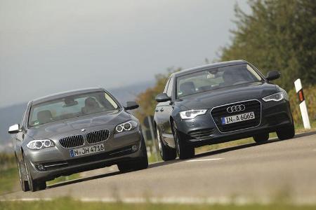 Audi A6 2.0 TDI, BMW 520d EDE