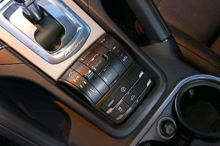 Porsche Cayenne S Diesel, Mittelkonsole