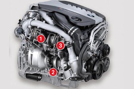 BMW X5 M50d, Motor