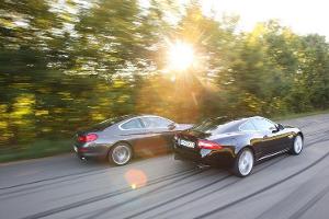 BMW 650i und Jaguar XK 5.0 im Vergleichstest