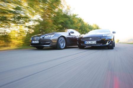 BMW 650i, Jaguar XK 5.0 V8 Portfolio, Motorhauben