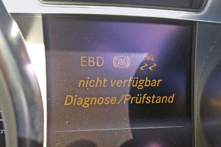 Mercedes SL 63 AMG, Display, Anzeige