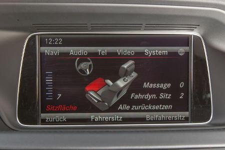 Mercedes E 200 T, Display, Bordcomputer