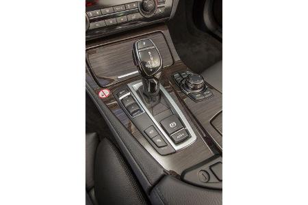 BMW 520i Touring, Schalthebel, Schaltknauf