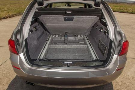BMW 520i Touring, Kofferraum