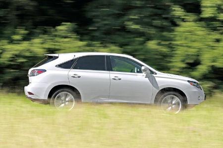 Lexus RX 450h, Seitenansicht