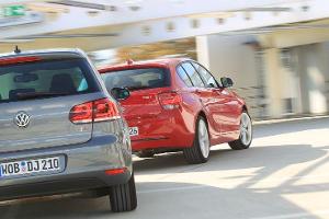 BMW 118i und VW Golf 1.4 TSI im Vergleichstest